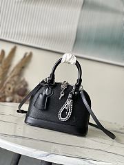 Louis Vuitton Alma BB Black Epi 23.5x17.5x11.5cm - 1