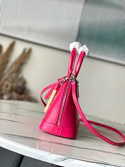 Louis Vuitton Alma BB Pink Epi 23.5x17.5x11.5cm - 5