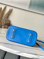 Louis Vuitton Alma BB Blue Epi 23.5x17.5x11.5cm - 5