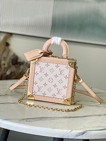 Louis Vuitton Mini Square Trunk Monogram Dune 17x17x8cm
