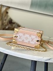 Louis Vuitton Mini Square Trunk Monogram Dune 17x17x8cm - 5