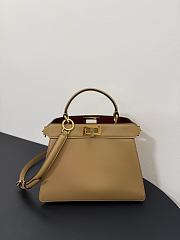 Fendi Peekaboo Bag Caramel 27cm - 1