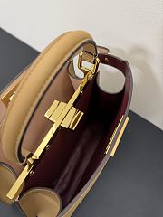 Fendi Peekaboo Bag Caramel 27cm - 4