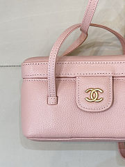 Chanel Long Vanity With Leather Strap pink 19cm - 2