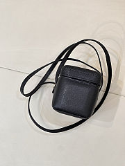Chanel Long Vanity With Leather Strap black 19cm - 4
