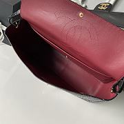 Chanel large flap bag black crocodile 39cm - 5