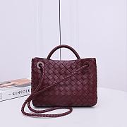 Bottega Veneta Andiamo Red Wine 25cm - 5
