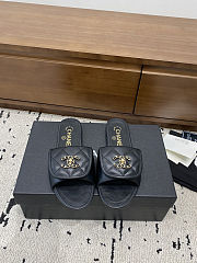 Chanel Black Slides 07 - 1