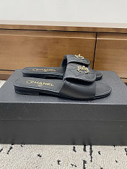 Chanel Black Slides 07 - 3