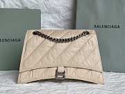 Balenciaga Medium Crush Beige Chain Bag 30x20x7cm - 1