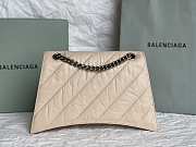 Balenciaga Medium Crush Beige Chain Bag 30x20x7cm - 2