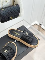 Chanel Black Slides 08 - 3