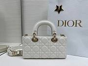 Dior Small Lady D-joy Latte Bow 22cm - 2