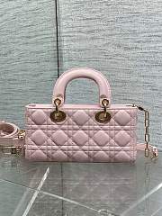 Dior Small Lady D-joy Pink Bow 22cm - 2