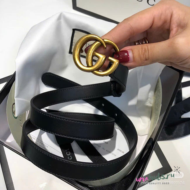 Gucci Marmont Thin Belt 2cm - 1