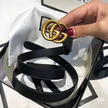 Gucci Marmont Thin Belt 2cm