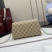 Gucci Dionysus logo-jacquard leather-trimmed canvas 21x12x6cm - 2