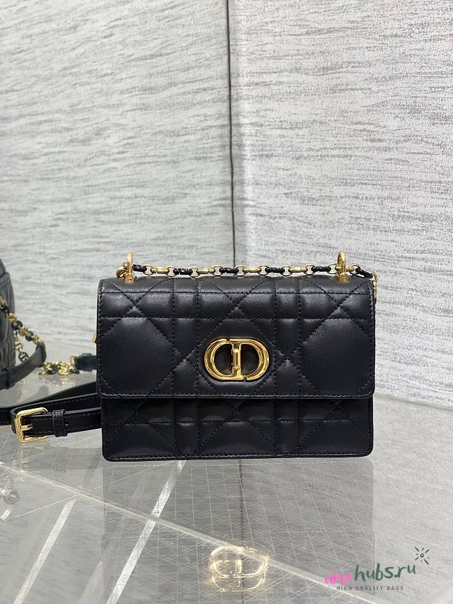 Dior Miss Dior Caro Black Bag - 17.3×13×7.5cm - 1