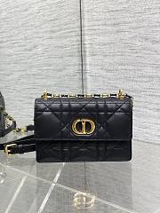 Dior Miss Dior Caro Black Bag - 17.3×13×7.5cm - 1