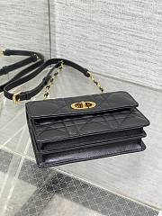 Dior Miss Dior Caro Black Bag - 17.3×13×7.5cm - 4