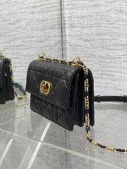 Dior Miss Dior Caro Black Bag - 17.3×13×7.5cm - 2