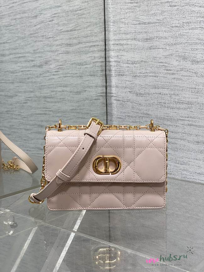 Dior Miss Dior Caro Pink Bag - 17.3×13×7.5cm - 1
