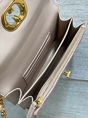 Dior Miss Dior Caro Pink Bag - 17.3×13×7.5cm - 5