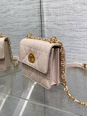 Dior Miss Dior Caro Pink Bag - 17.3×13×7.5cm - 4
