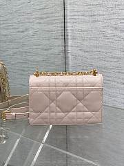 Dior Miss Dior Caro Pink Bag - 17.3×13×7.5cm - 2