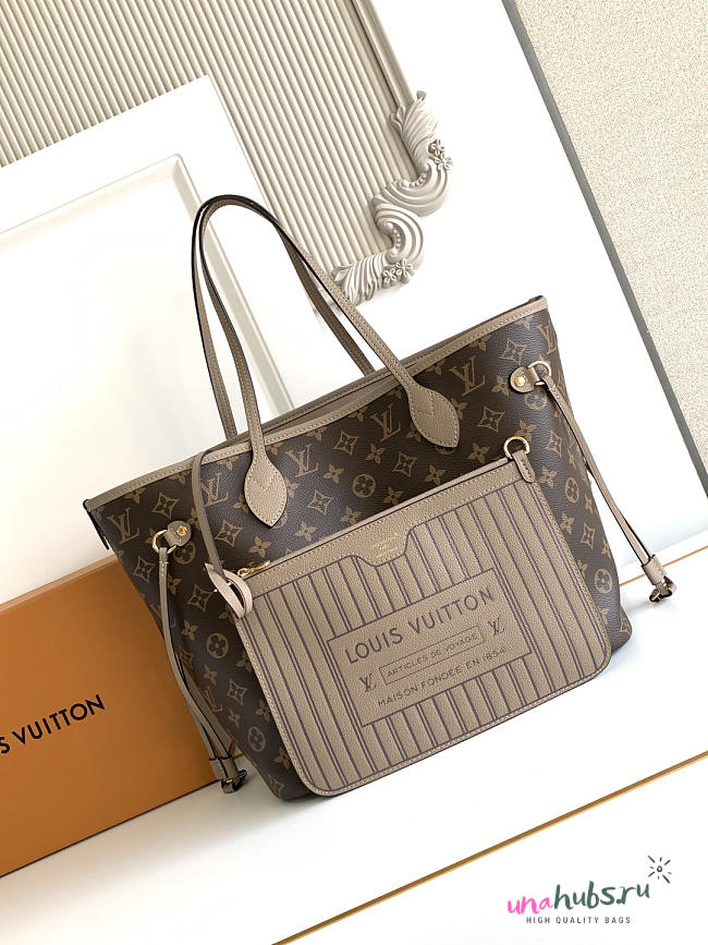 Louis Vuitton Neverfull Inside Out MM Smoke 47x28x14cm - 1