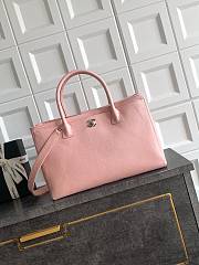 Chanel Shopping Tote Pink Caviar 36x24x14cm - 1