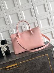 Chanel Shopping Tote Pink Caviar 36x24x14cm - 4
