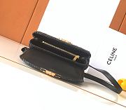 Celine Teen Nino Bag Raffia and calfskin 20.5x13x8cm - 5