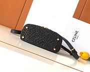 Celine Teen Nino Bag Raffia and calfskin 20.5x13x8cm - 3