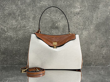 Balenciaga Rodeo Handbag Medium in natural beige 35x23x11cm