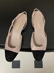 Chanel Slingback Suede Flat - 3