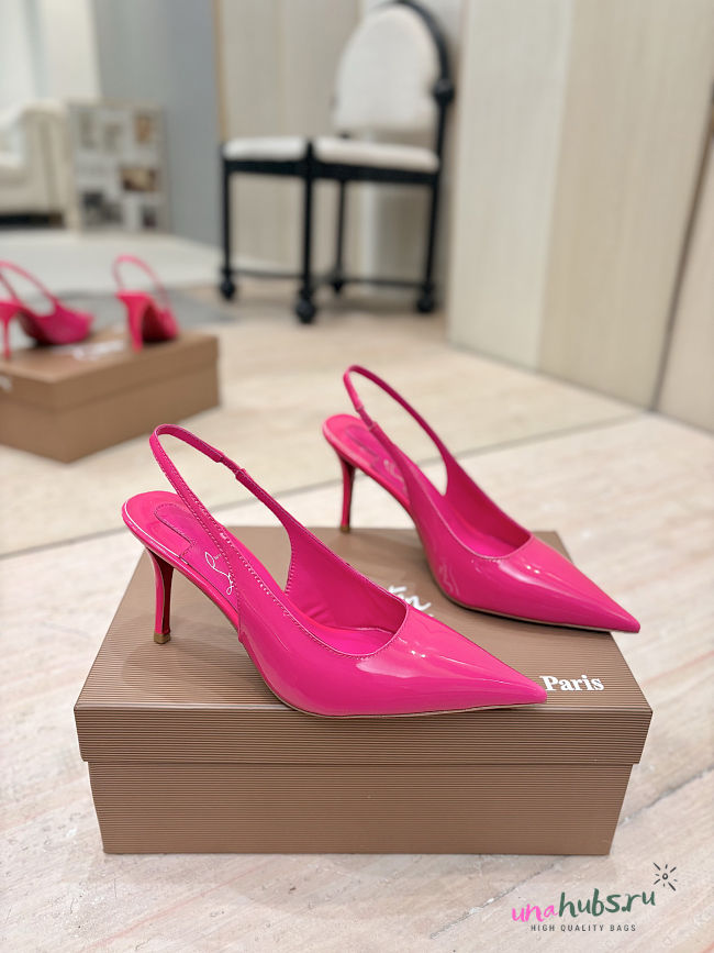 Christian Louboutin Miss Z Sling back Fuchsia - 1