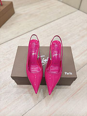 Christian Louboutin Miss Z Sling back Fuchsia - 4