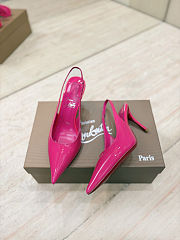 Christian Louboutin Miss Z Sling back Fuchsia - 3