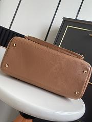 Chanel Shopping Bag Caviar Gold Brown 39x26x15cm - 5