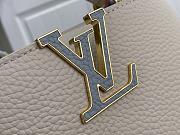 Louis Vuitton Mini Capucines White Blue 21x14x8cm - 3