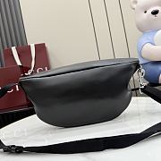 Gucci Tag medium crossbody bag black 30x16x5cm - 3
