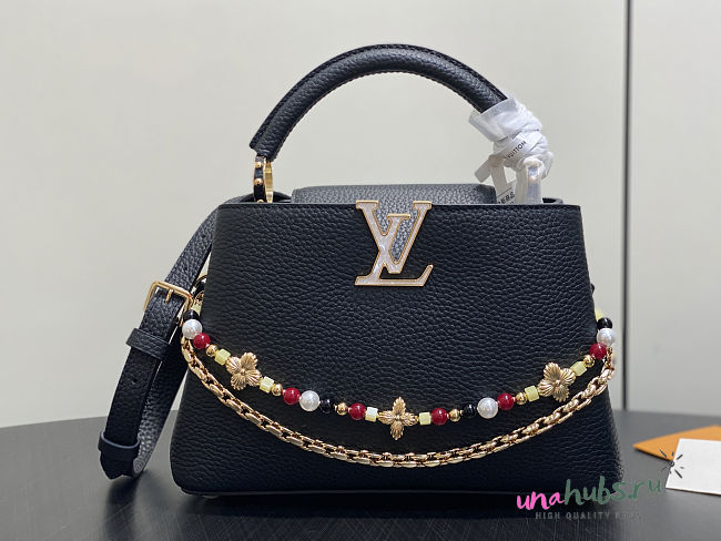 Louis Vuitton Capucines BB Black 27x19x9cm - 1