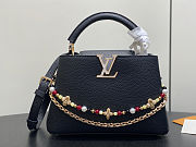 Louis Vuitton Capucines BB Black 27x19x9cm - 1