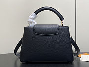 Louis Vuitton Capucines BB Black 27x19x9cm - 3