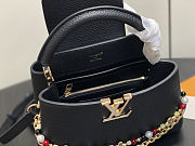 Louis Vuitton Capucines BB Black 27x19x9cm - 2
