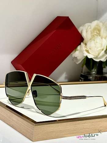 VALENTINO GARAVANI EYEWEAR V-Hexagon oversized-frame Sunglasses