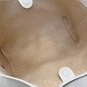Gucci Giglio large tote bag white perforated 60x47x16cm - Unahubs - 5