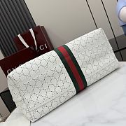 Gucci Giglio large tote bag white perforated 60x47x16cm - Unahubs - 2