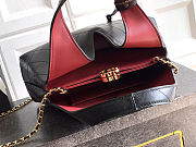 Chanel Shopping bag Calfskin Gold Black 32x31x11cm - 5
